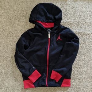 Jordan Brand by Nike boys full zip hoodie EUC